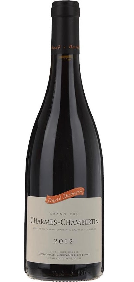 David Duband Charmes-Chambertin 2012 Wine
